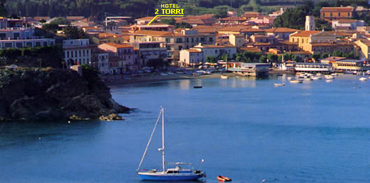 Elba Residence, Hotel 2 Torri Isola d' Elba foto posizione hotel a Porto Azzurro