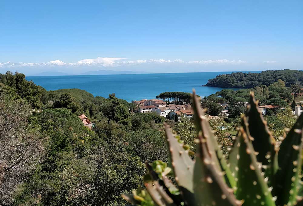 Vista mare dal Residence Elba